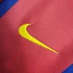 2007-08 Barcelona Retro Jersey 50-Years Anniversary